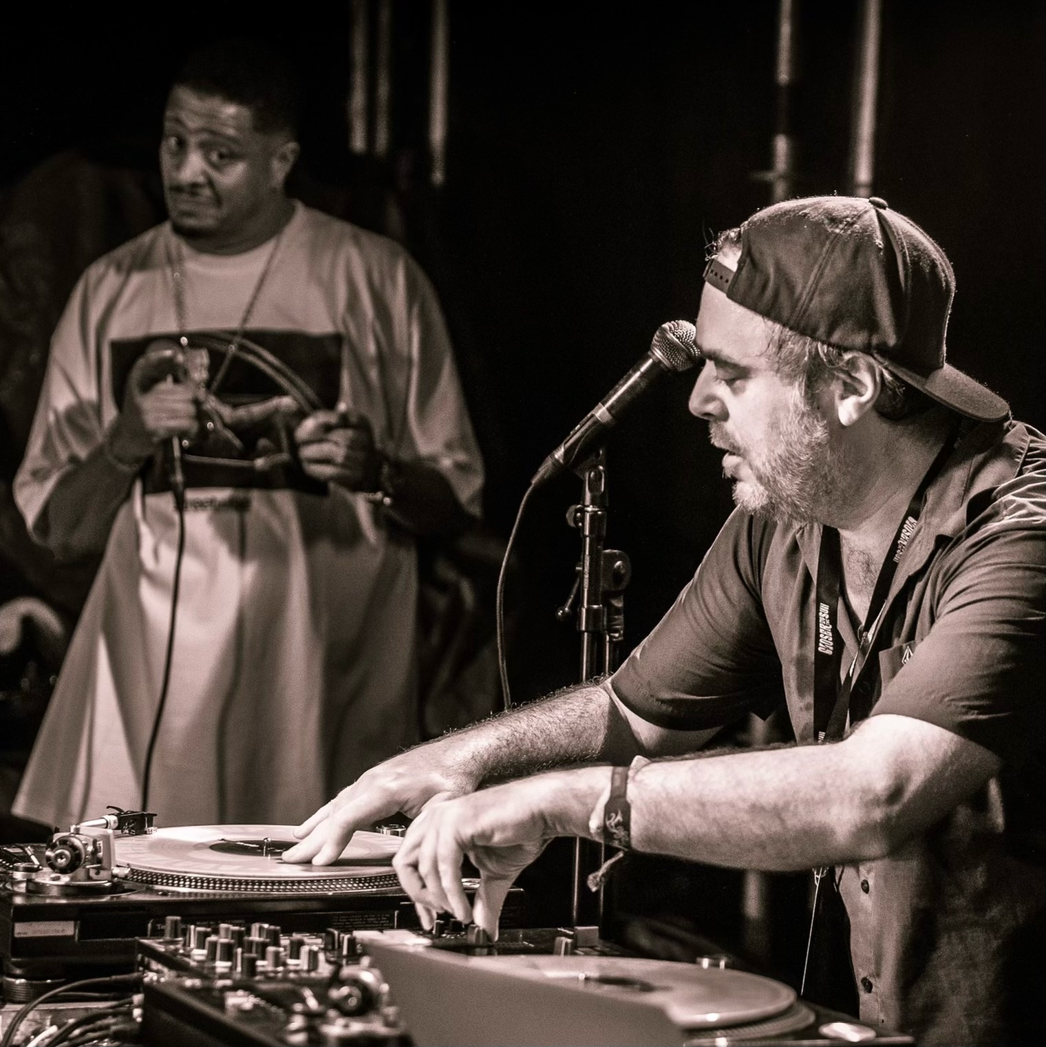 Chali 2na and Cut Chemist performing